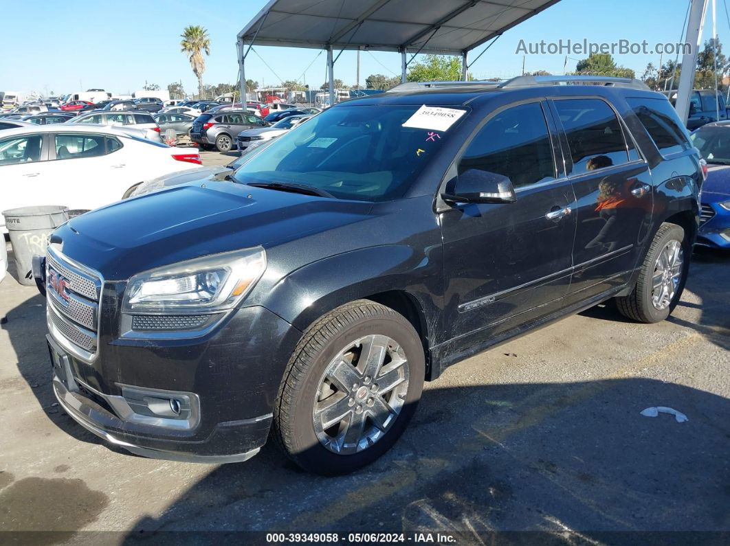 2014 Gmc Acadia Denali Black vin: 1GKKVTKD4EJ263643