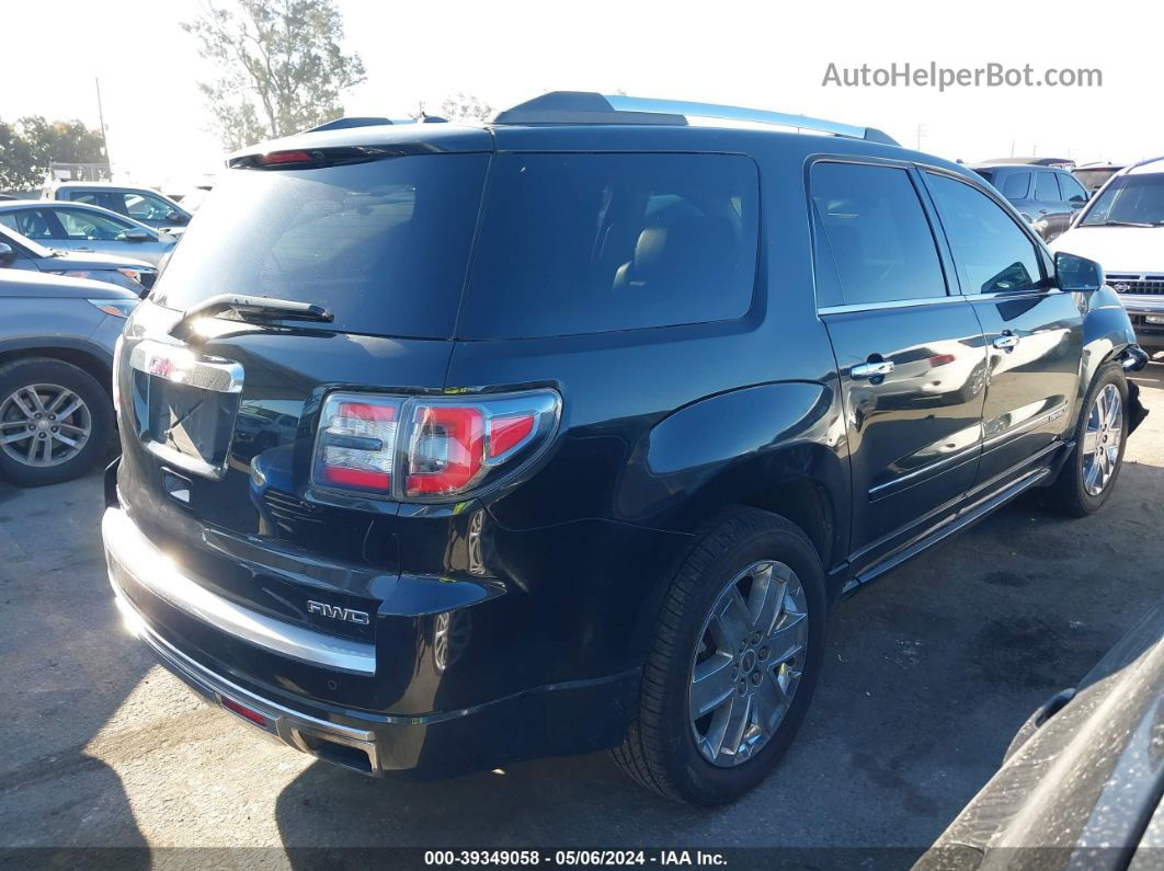 2014 Gmc Acadia Denali Black vin: 1GKKVTKD4EJ263643