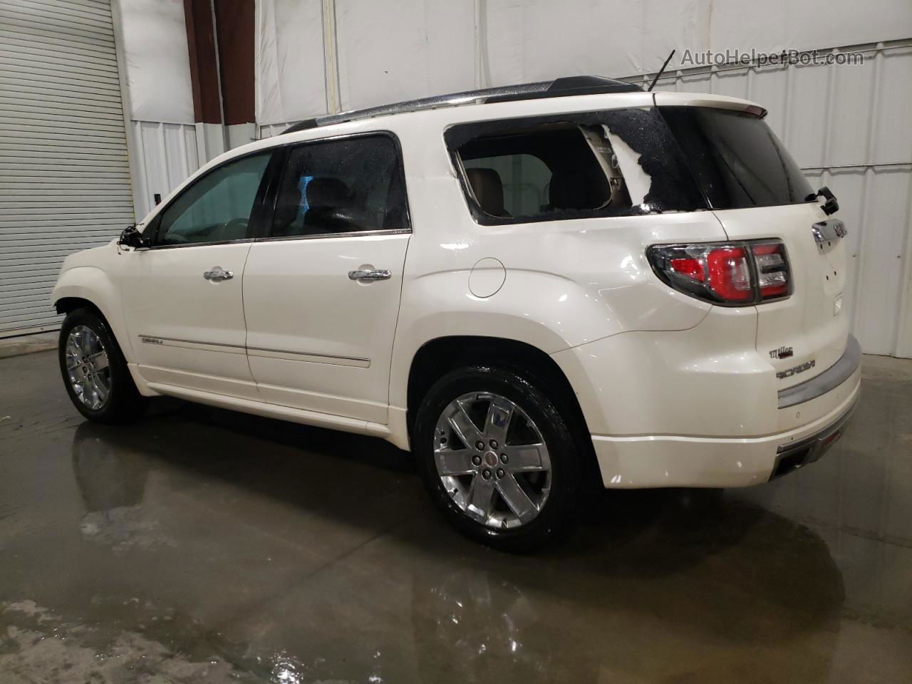 2014 Gmc Acadia Denali White vin: 1GKKVTKD4EJ321007