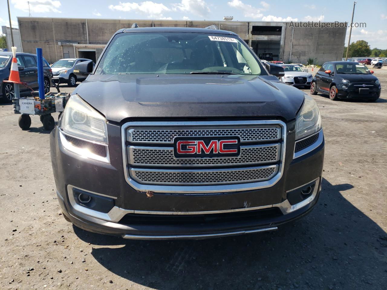 2015 Gmc Acadia Denali Gray vin: 1GKKVTKD4FJ119026