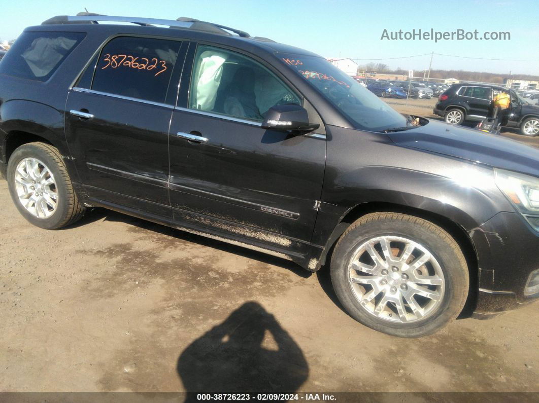 2015 Gmc Acadia Denali Black vin: 1GKKVTKD4FJ362898