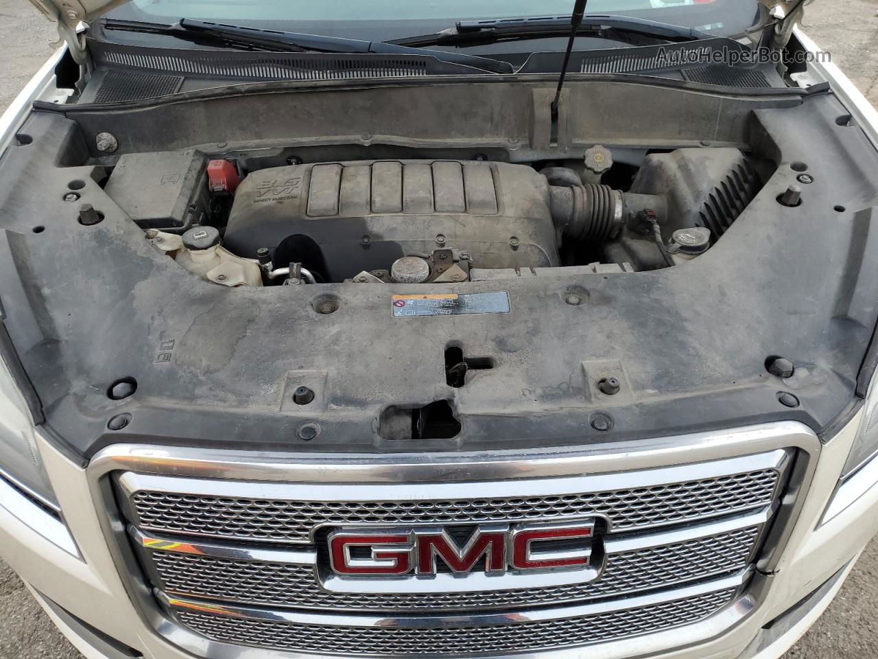 2013 Gmc Acadia Denali Белый vin: 1GKKVTKD5DJ123776