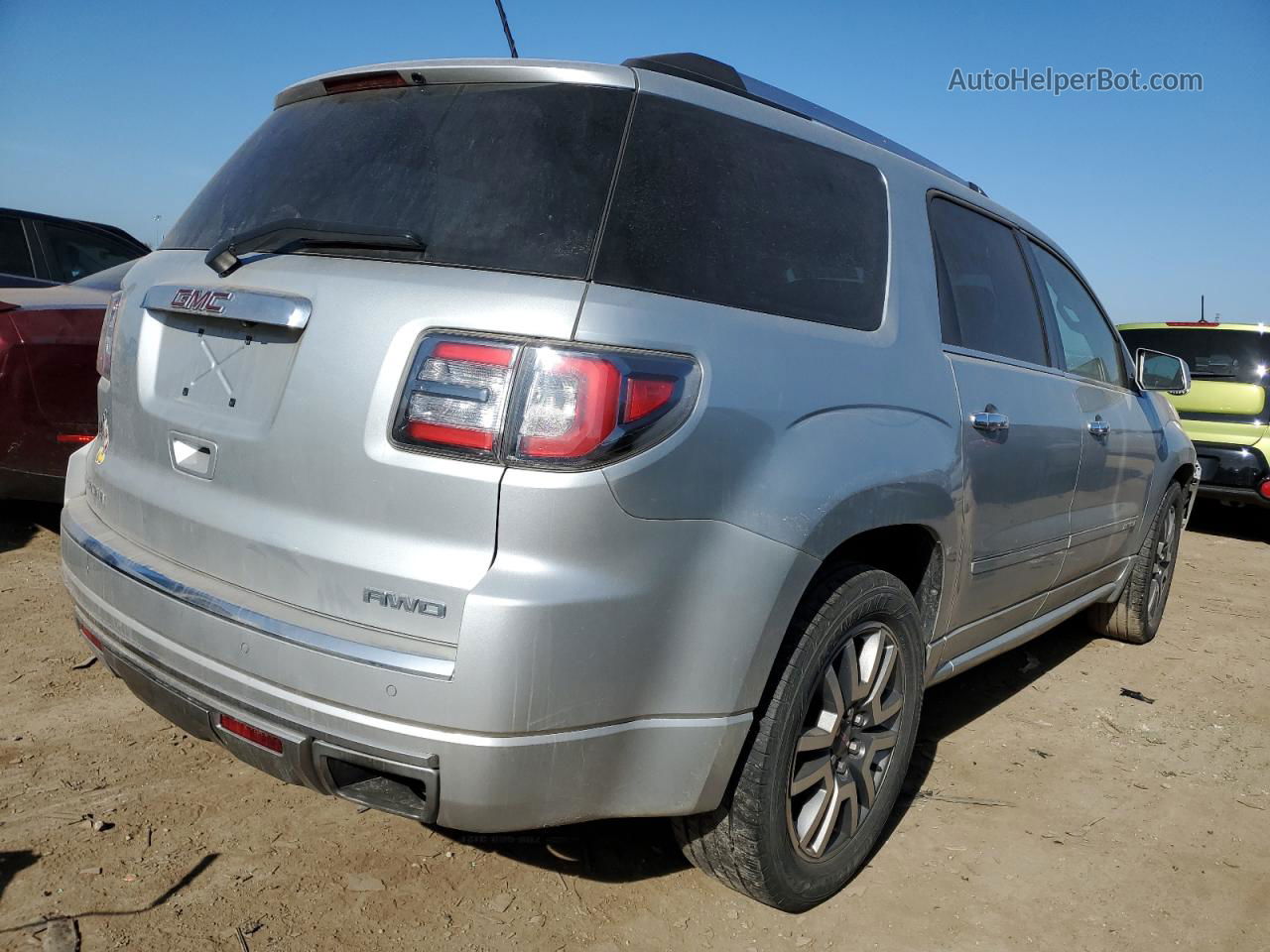 2013 Gmc Acadia Denali Silver vin: 1GKKVTKD5DJ211582