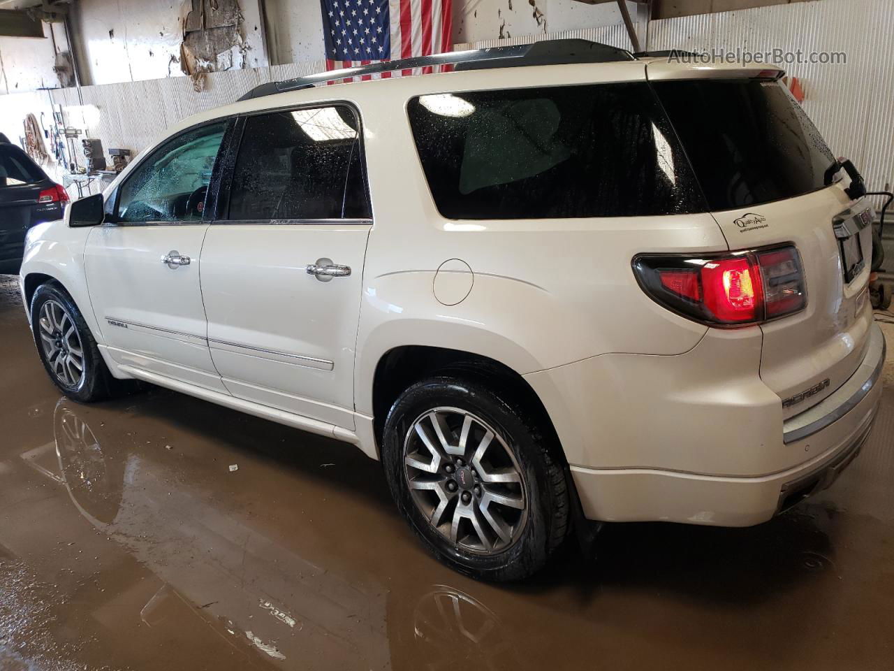 2014 Gmc Acadia Denali Белый vin: 1GKKVTKD5EJ114576