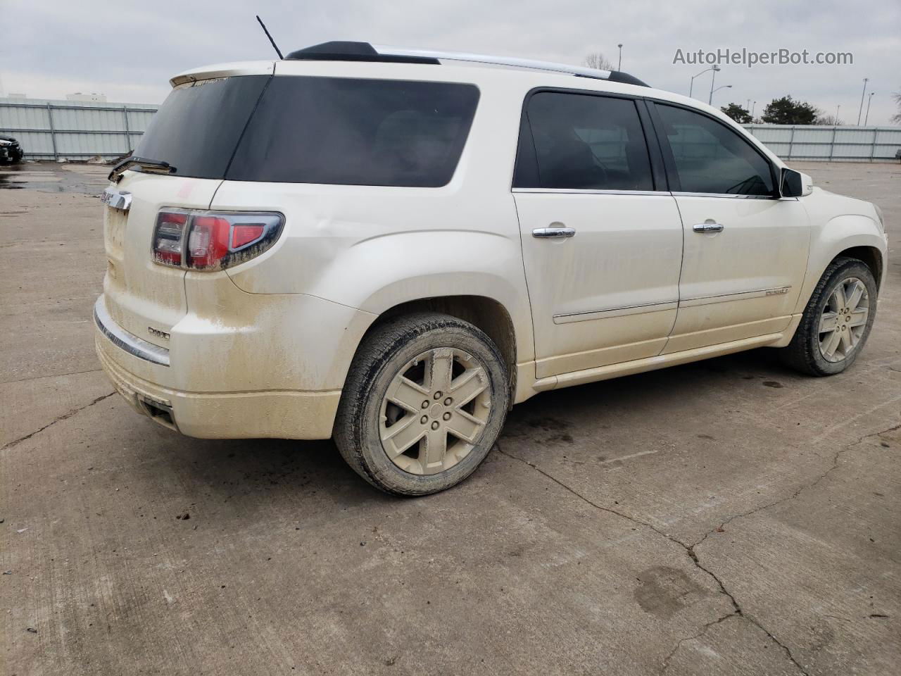 2014 Gmc Acadia Denali Белый vin: 1GKKVTKD5EJ146010