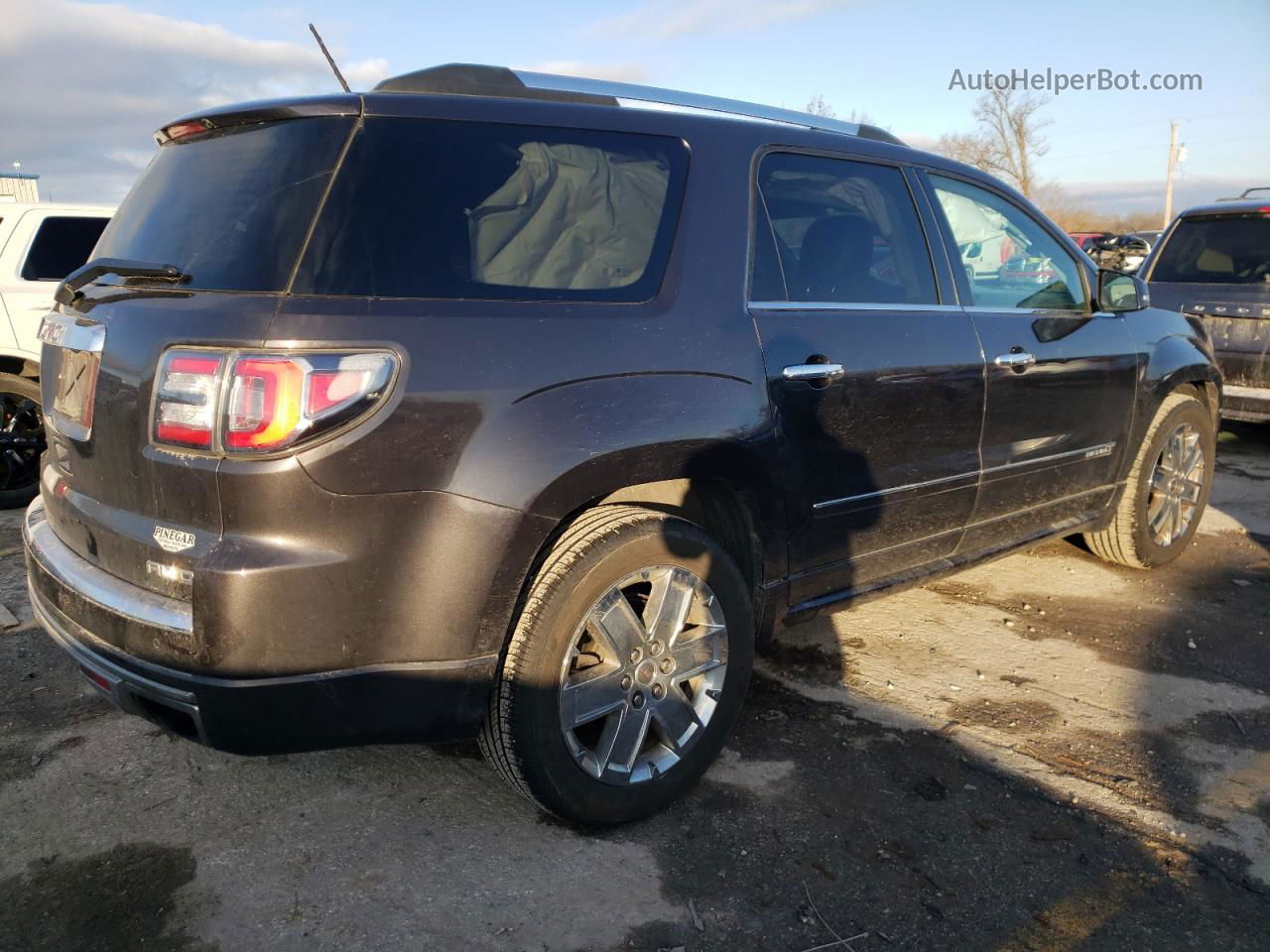 2014 Gmc Acadia Denali Gray vin: 1GKKVTKD5EJ341928