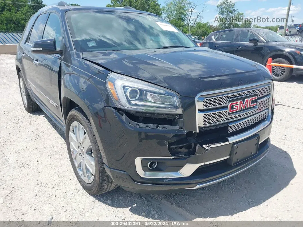 2014 Gmc Acadia Denali Black vin: 1GKKVTKD5EJ343839