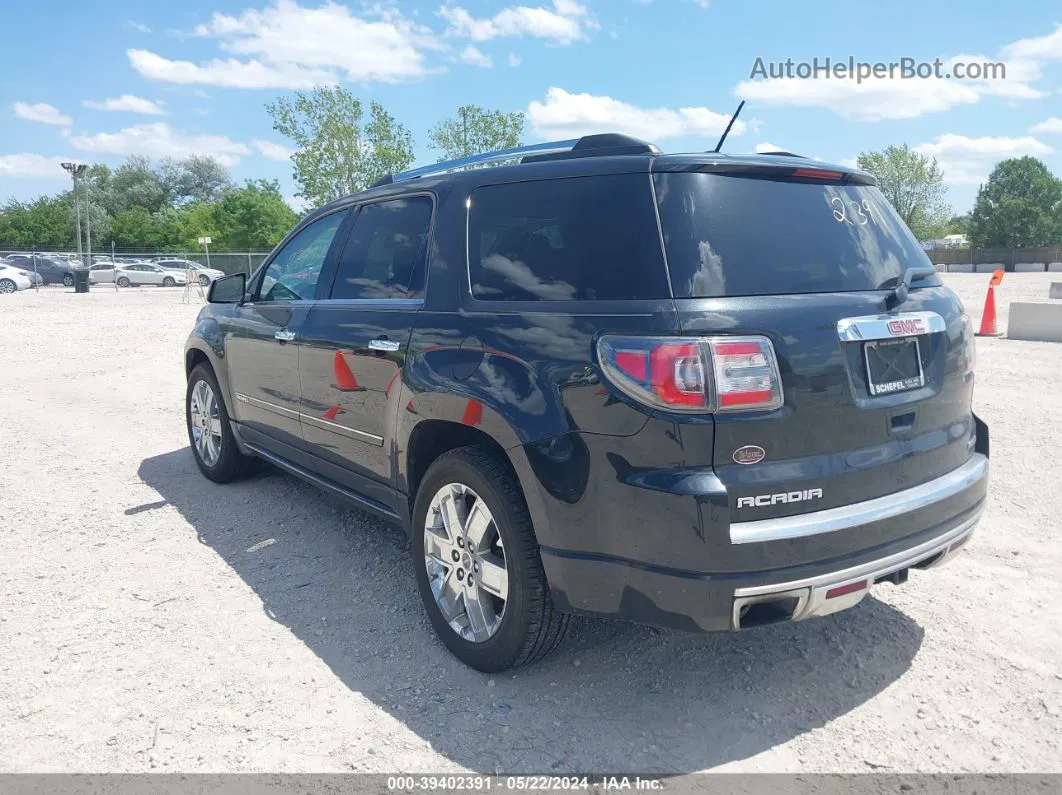 2014 Gmc Acadia Denali Black vin: 1GKKVTKD5EJ343839