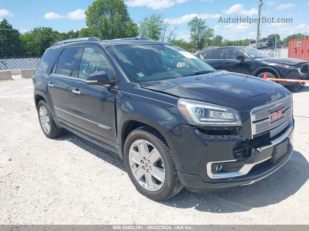 2014 Gmc Acadia Denali Black vin: 1GKKVTKD5EJ343839