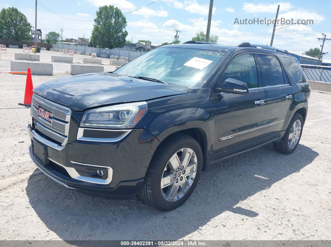 2014 Gmc Acadia Denali Black vin: 1GKKVTKD5EJ343839