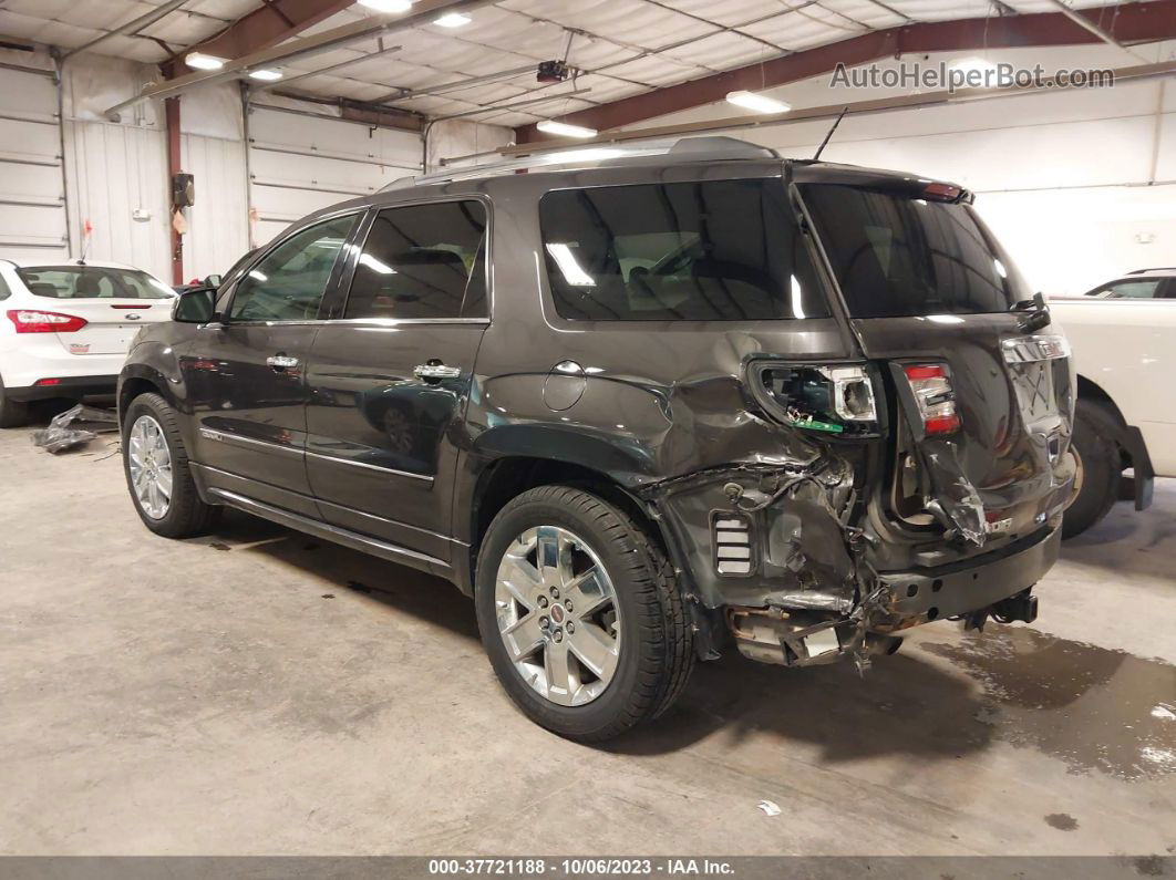 2015 Gmc Acadia Denali Dark Brown vin: 1GKKVTKD5FJ163228