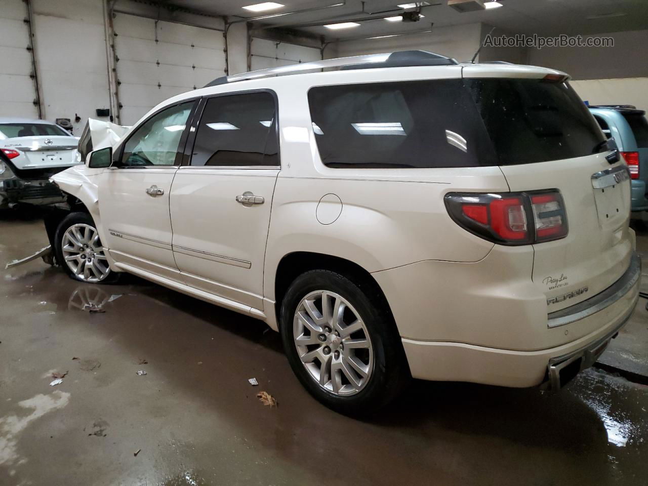 2015 Gmc Acadia Denali White vin: 1GKKVTKD5FJ311152