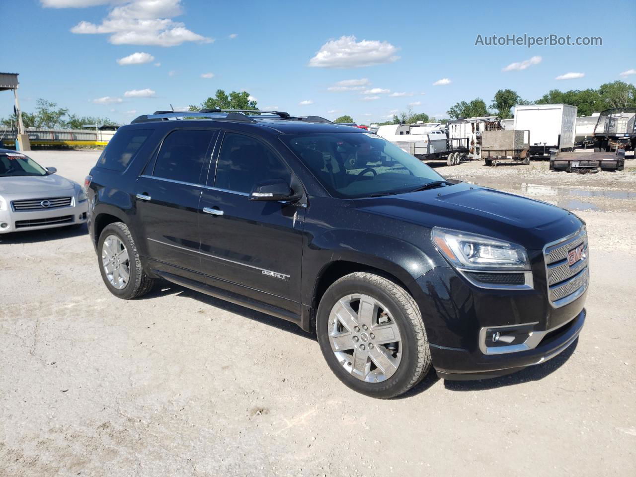 2014 Gmc Acadia Denali Black vin: 1GKKVTKD6EJ297972