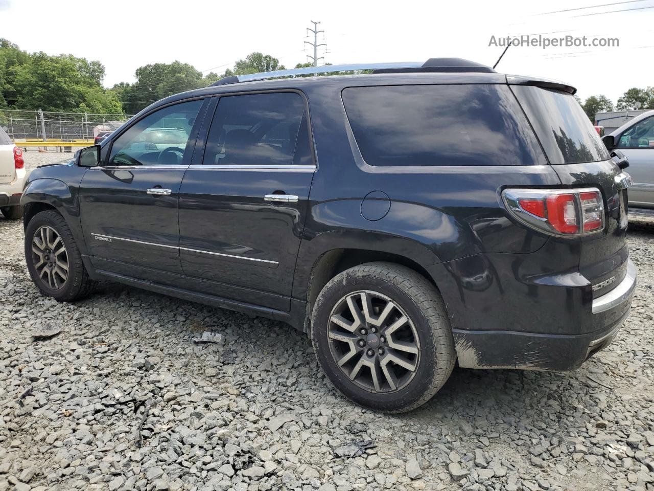 2013 Gmc Acadia Denali Black vin: 1GKKVTKD7DJ154317