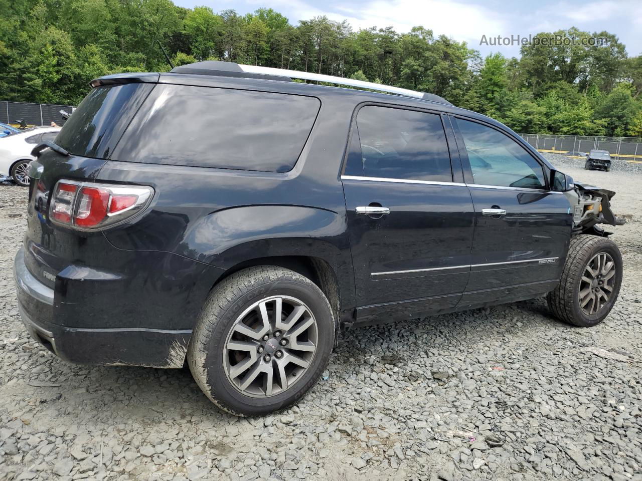 2013 Gmc Acadia Denali Black vin: 1GKKVTKD7DJ154317