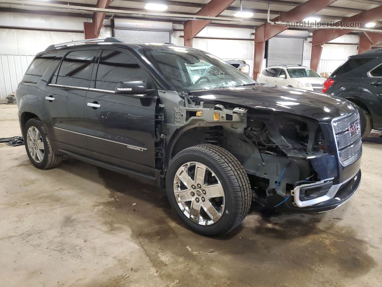 2014 Gmc Acadia Denali Black vin: 1GKKVTKD7EJ170695