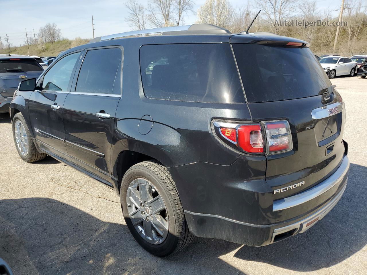 2014 Gmc Acadia Denali Black vin: 1GKKVTKD7EJ301978