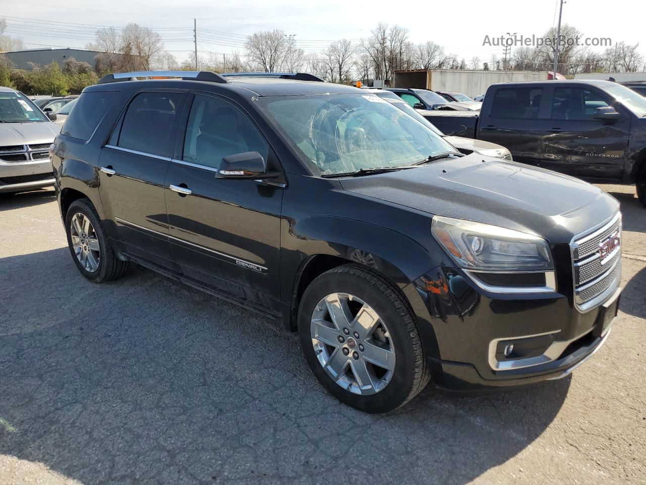 2014 Gmc Acadia Denali Black vin: 1GKKVTKD7EJ301978