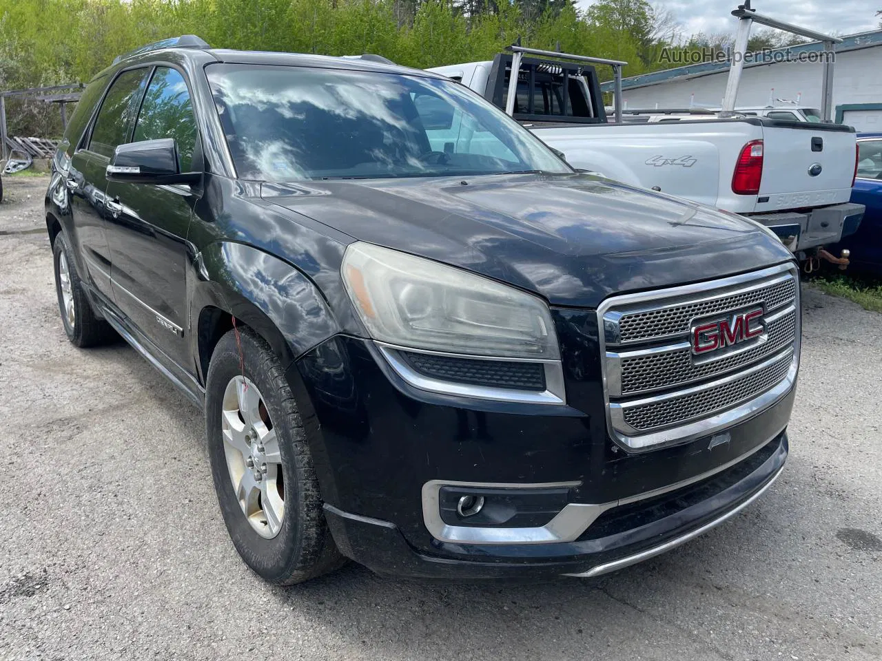 2013 Gmc Acadia Denali Black vin: 1GKKVTKD8DJ196706