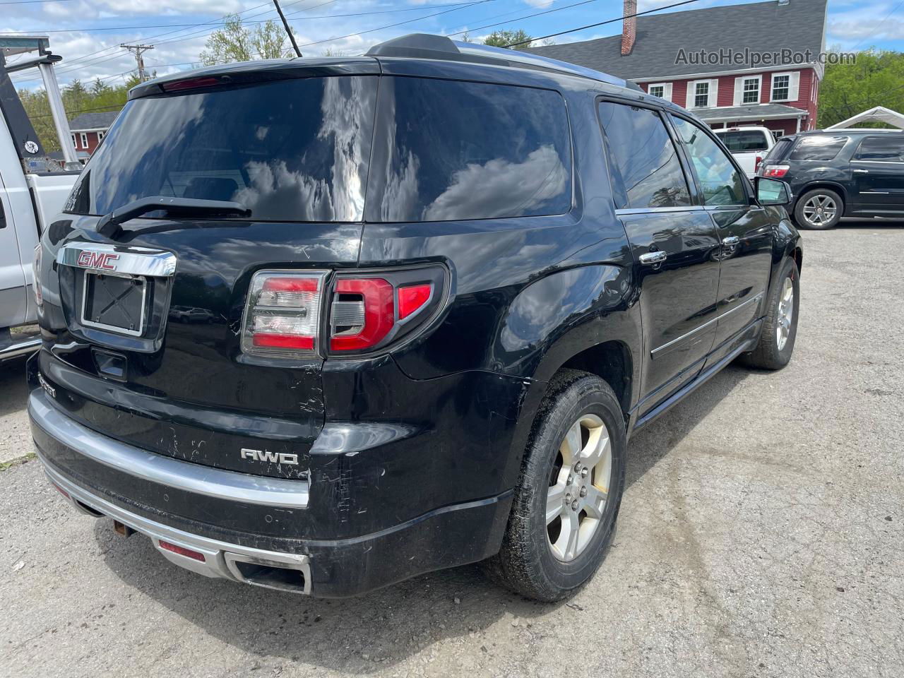 2013 Gmc Acadia Denali Black vin: 1GKKVTKD8DJ196706