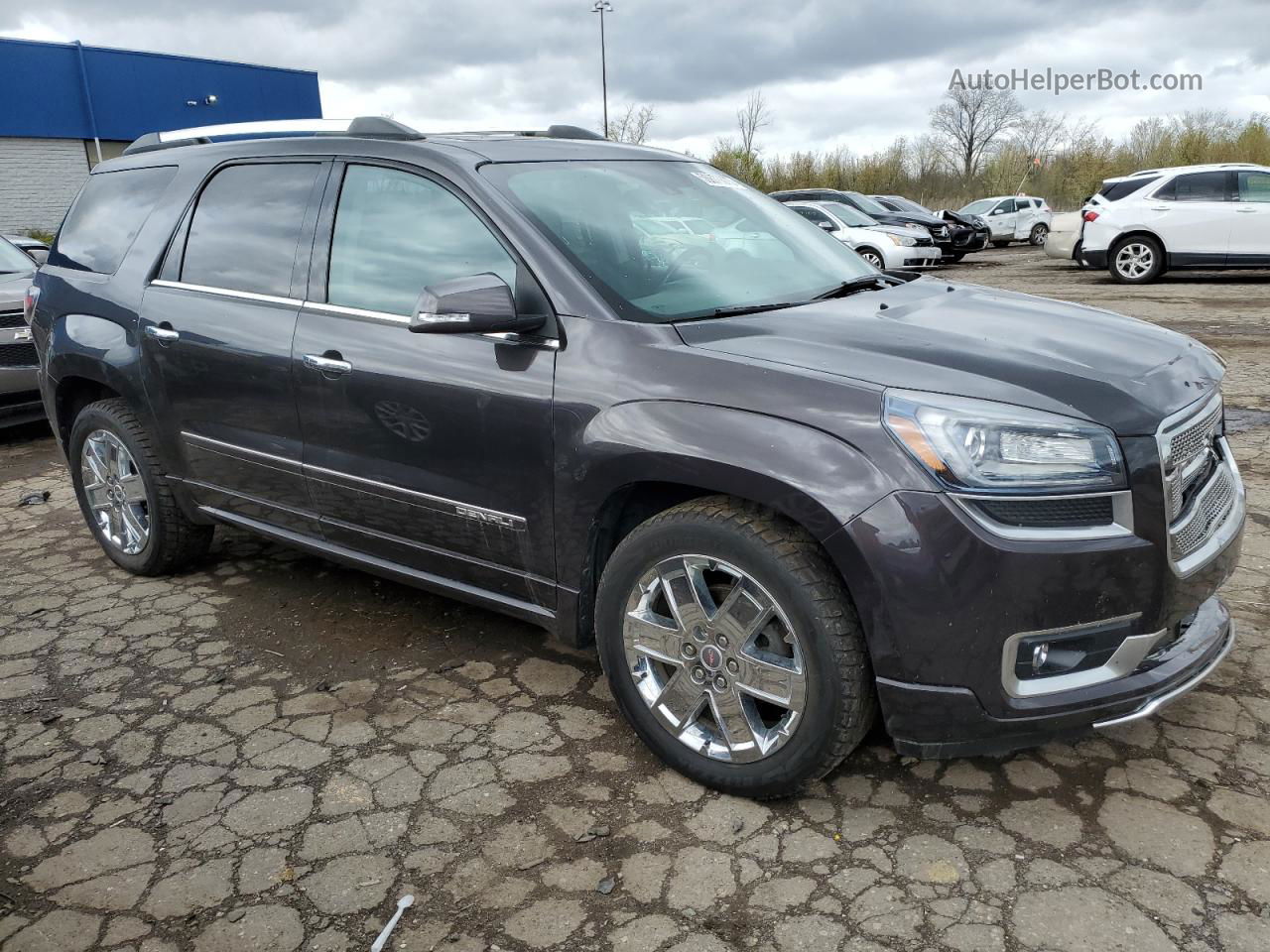 2014 Gmc Acadia Denali Gray vin: 1GKKVTKD8EJ118881