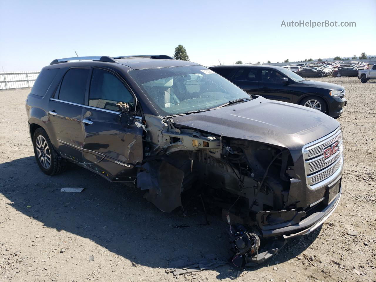 2014 Gmc Acadia Denali Серый vin: 1GKKVTKD8EJ145692