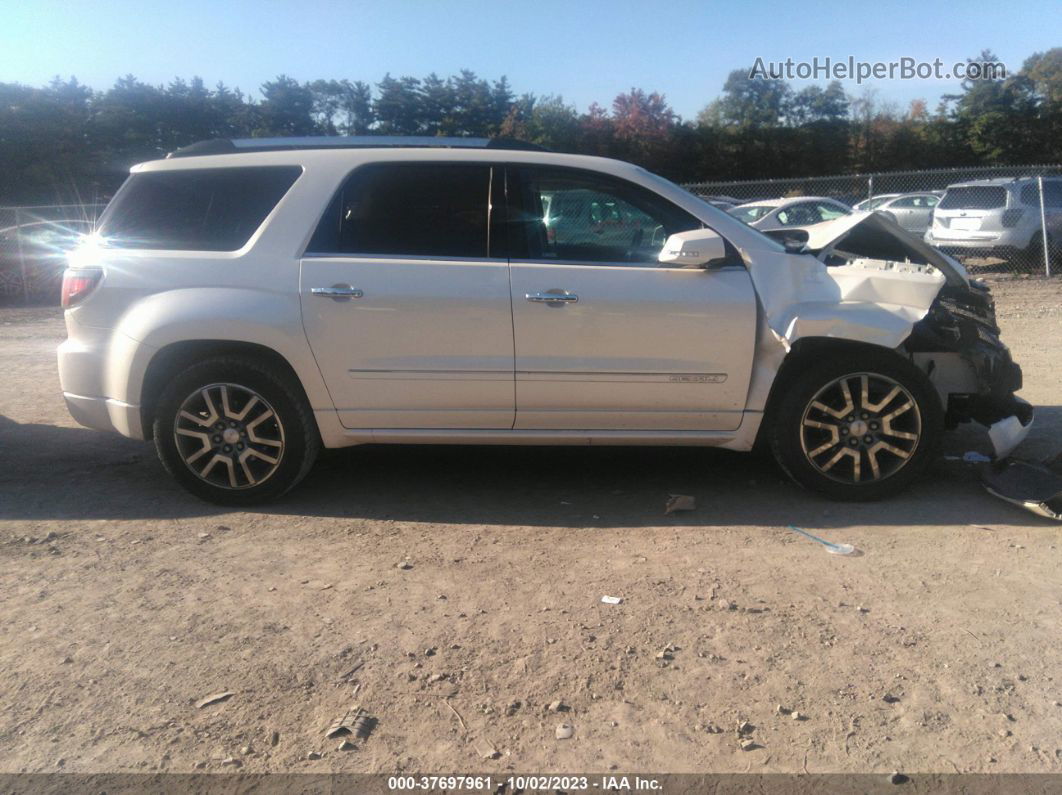 2015 Gmc Acadia Denali White vin: 1GKKVTKD8FJ102696