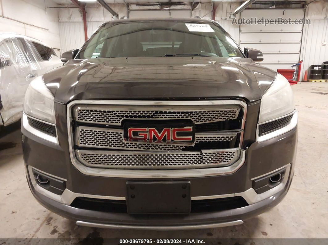 2013 Gmc Acadia Denali Gray vin: 1GKKVTKD9DJ237893