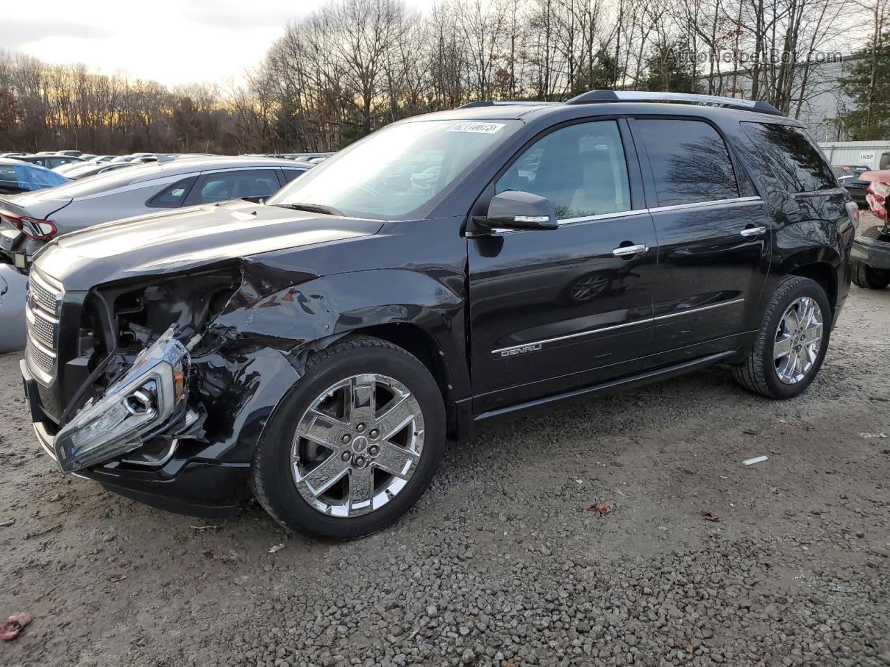 2014 Gmc Acadia Denali Black vin: 1GKKVTKD9EJ291731