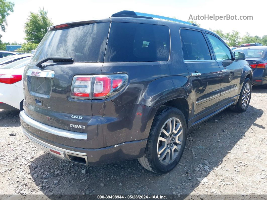 2014 Gmc Acadia Denali Gray vin: 1GKKVTKD9EJ317745