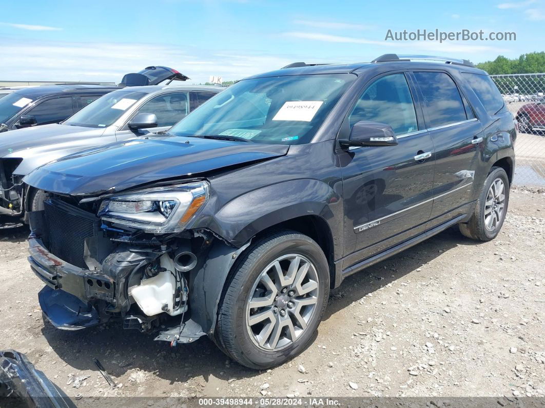 2014 Gmc Acadia Denali Gray vin: 1GKKVTKD9EJ317745