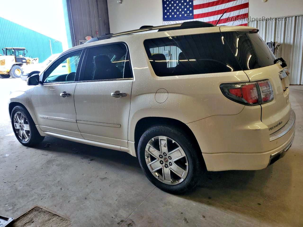 2013 Gmc Acadia Denali White vin: 1GKKVTKDXDJ150004