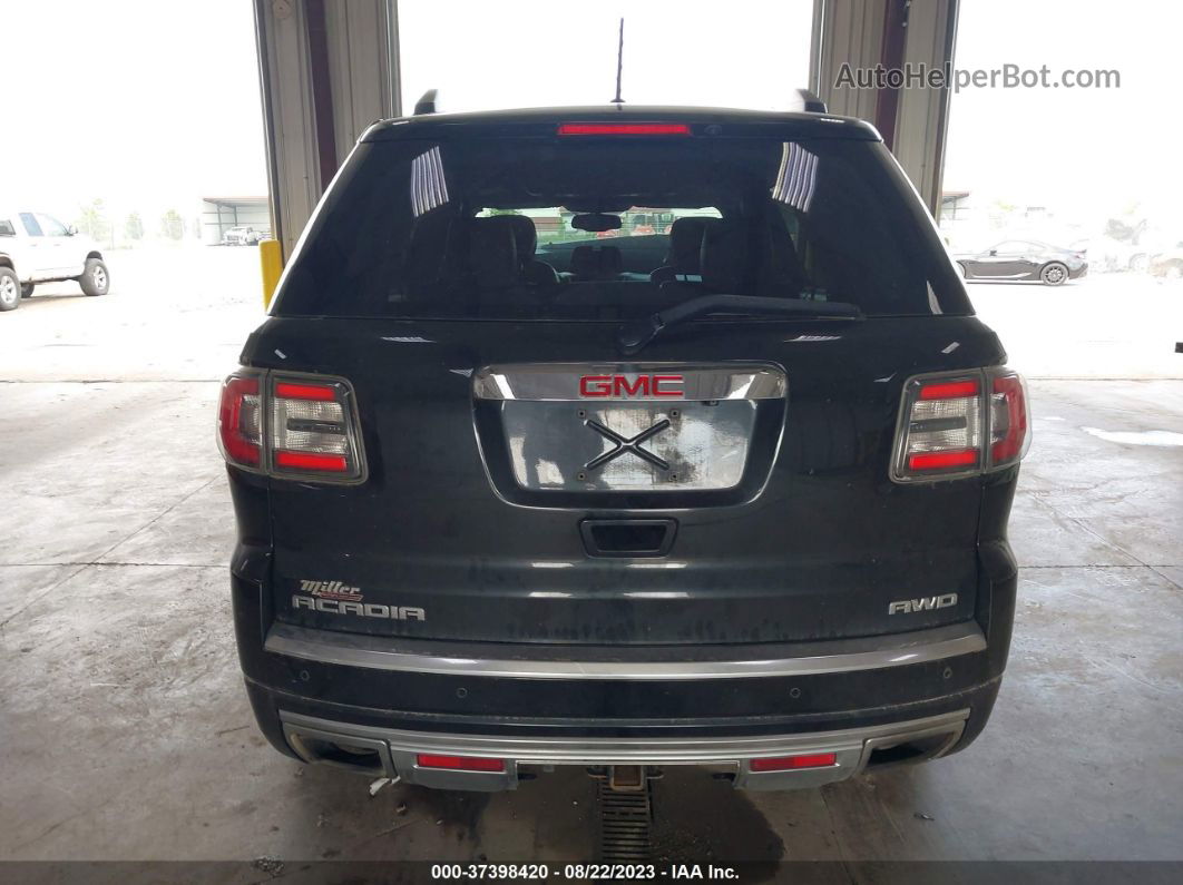 2013 Gmc Acadia Denali Черный vin: 1GKKVTKDXDJ269056