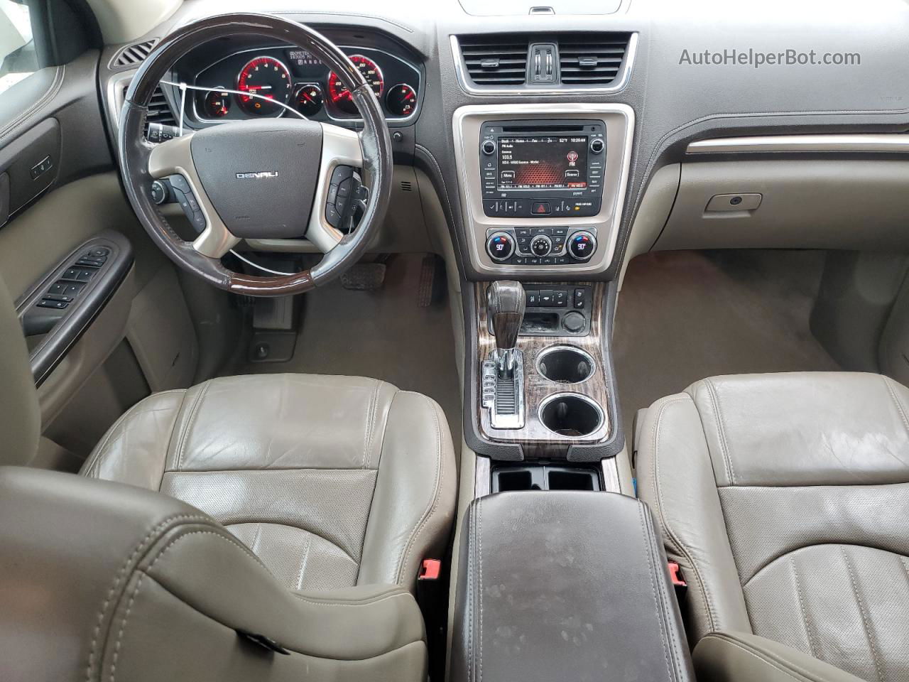 2014 Gmc Acadia Denali Белый vin: 1GKKVTKDXEJ106554