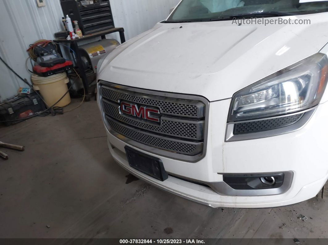 2014 Gmc Acadia Denali White vin: 1GKKVTKDXEJ148075