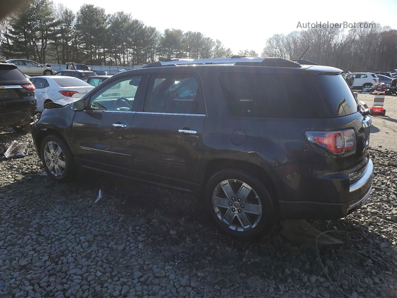 2014 Gmc Acadia Denali Черный vin: 1GKKVTKDXEJ168715