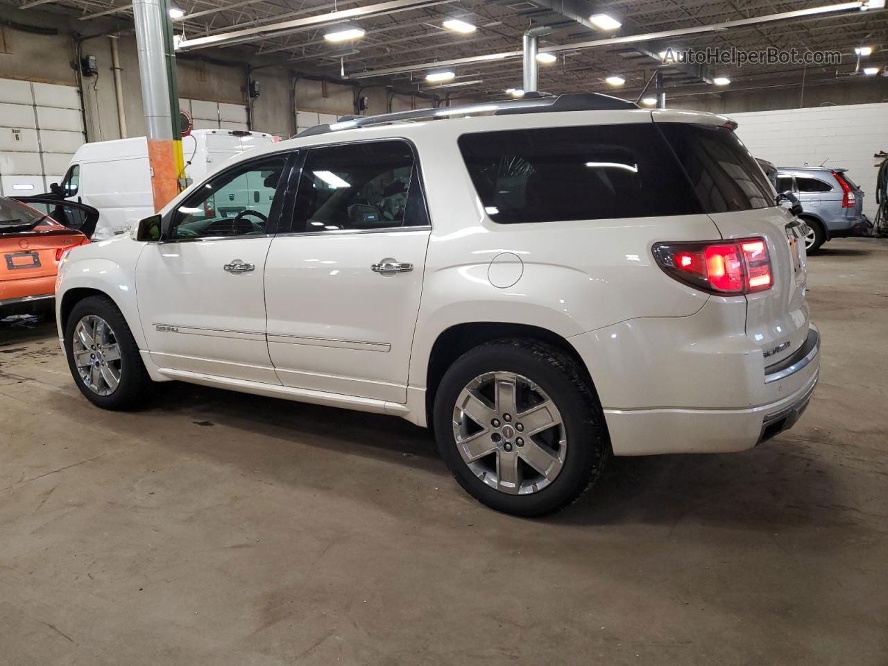 2014 Gmc Acadia Denali Белый vin: 1GKKVTKDXEJ189869