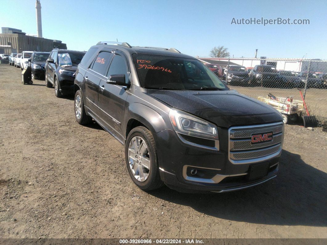 2015 Gmc Acadia Denali Black vin: 1GKKVTKDXFJ378751