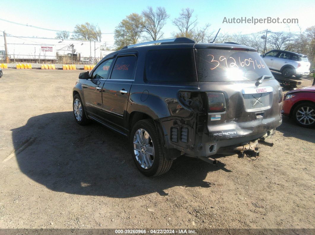 2015 Gmc Acadia Denali Black vin: 1GKKVTKDXFJ378751