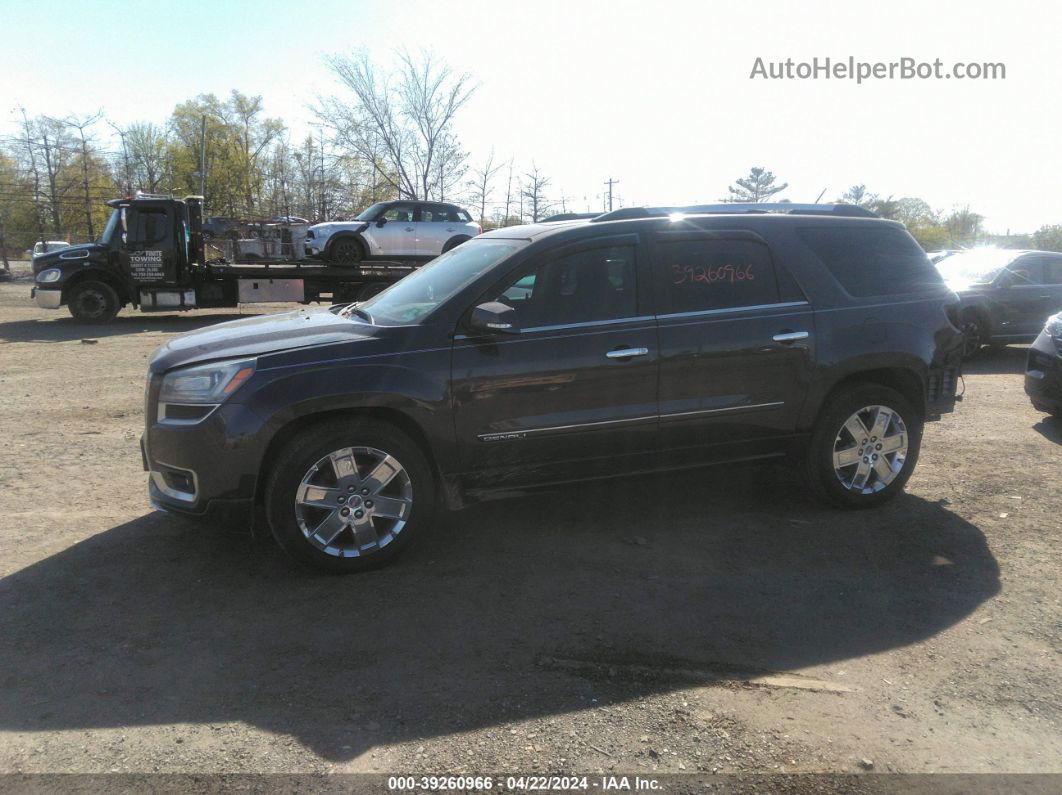 2015 Gmc Acadia Denali Black vin: 1GKKVTKDXFJ378751