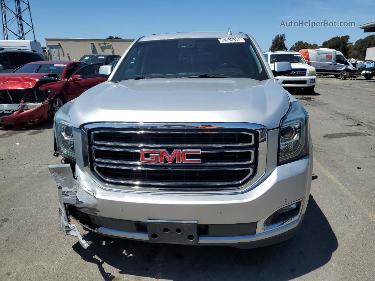 2017 Gmc Yukon Sle Gray vin: 1GKS1AKC2HR154045