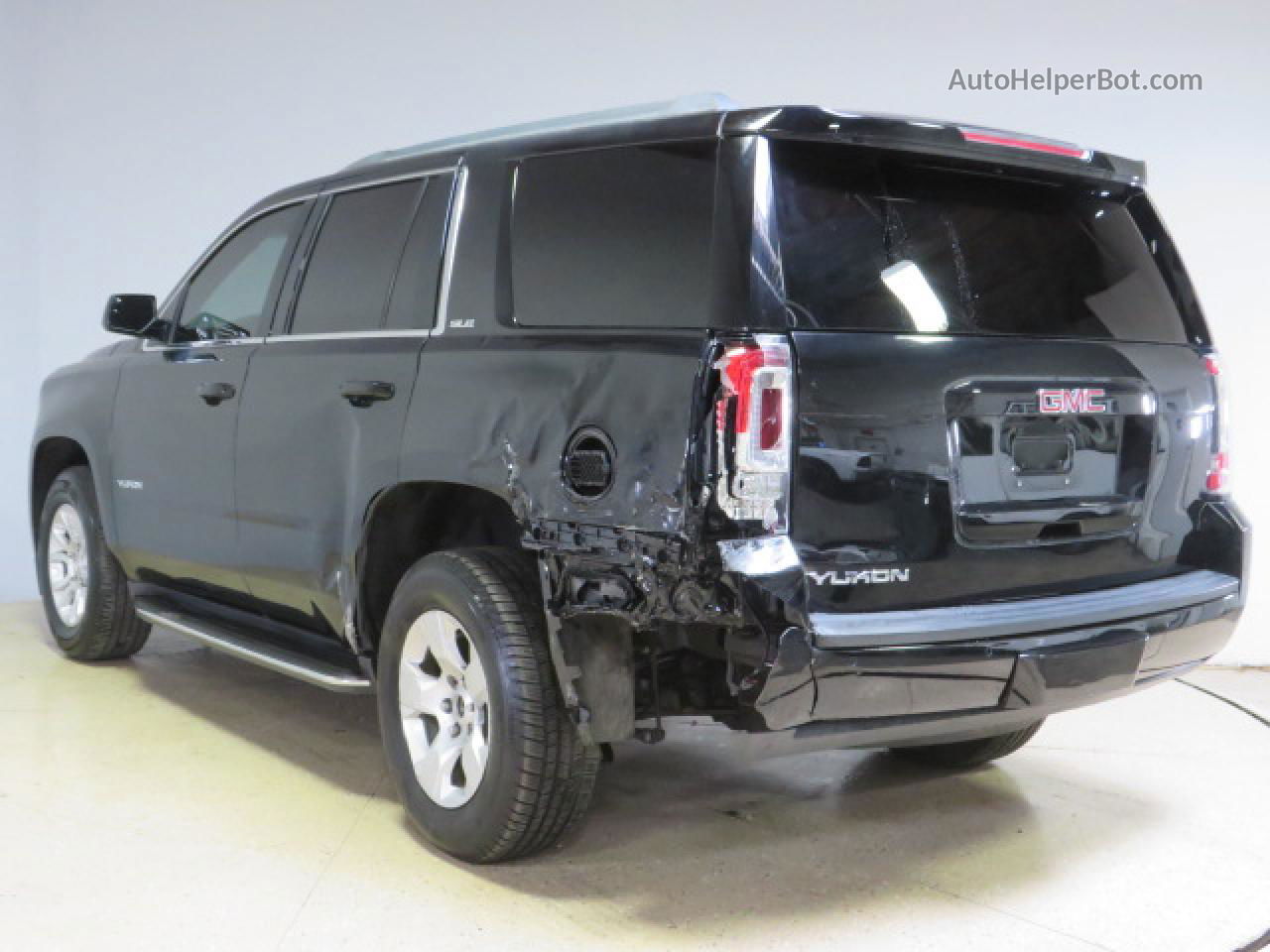 2017 Gmc Yukon Sle Black vin: 1GKS1AKC4HR238867