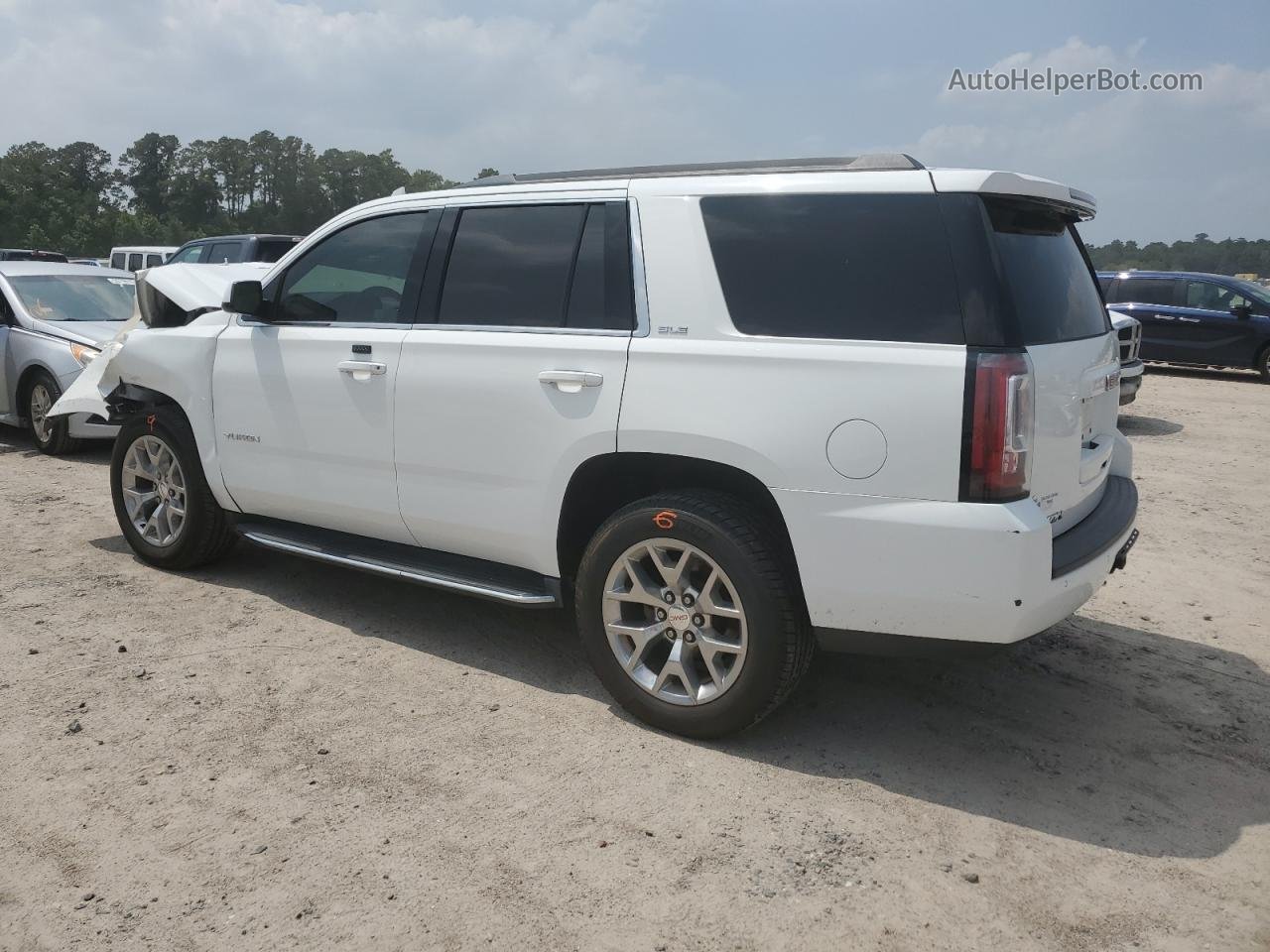 2017 Gmc Yukon Sle White vin: 1GKS1AKCXHR349777