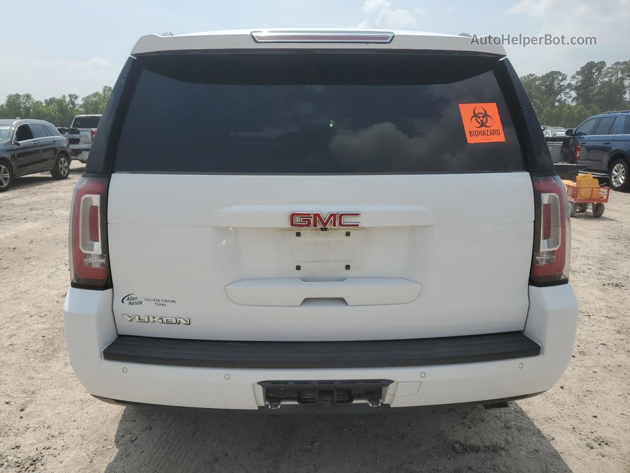 2017 Gmc Yukon Sle White vin: 1GKS1AKCXHR349777