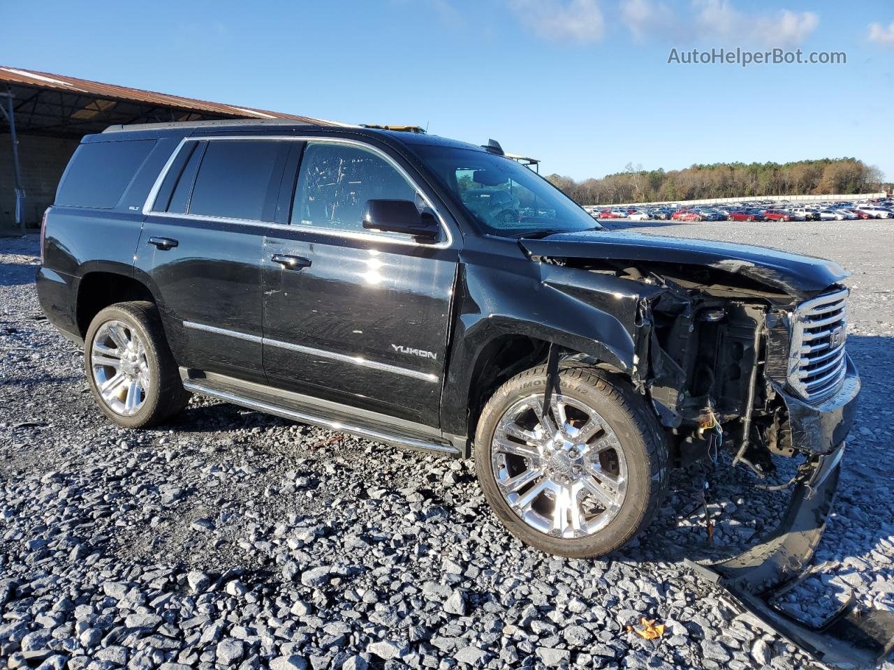 2017 Gmc Yukon Slt Black vin: 1GKS1BKC2HR300319