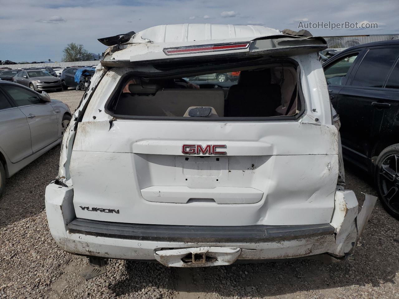 2017 Gmc Yukon Slt White vin: 1GKS1BKC3HR272126