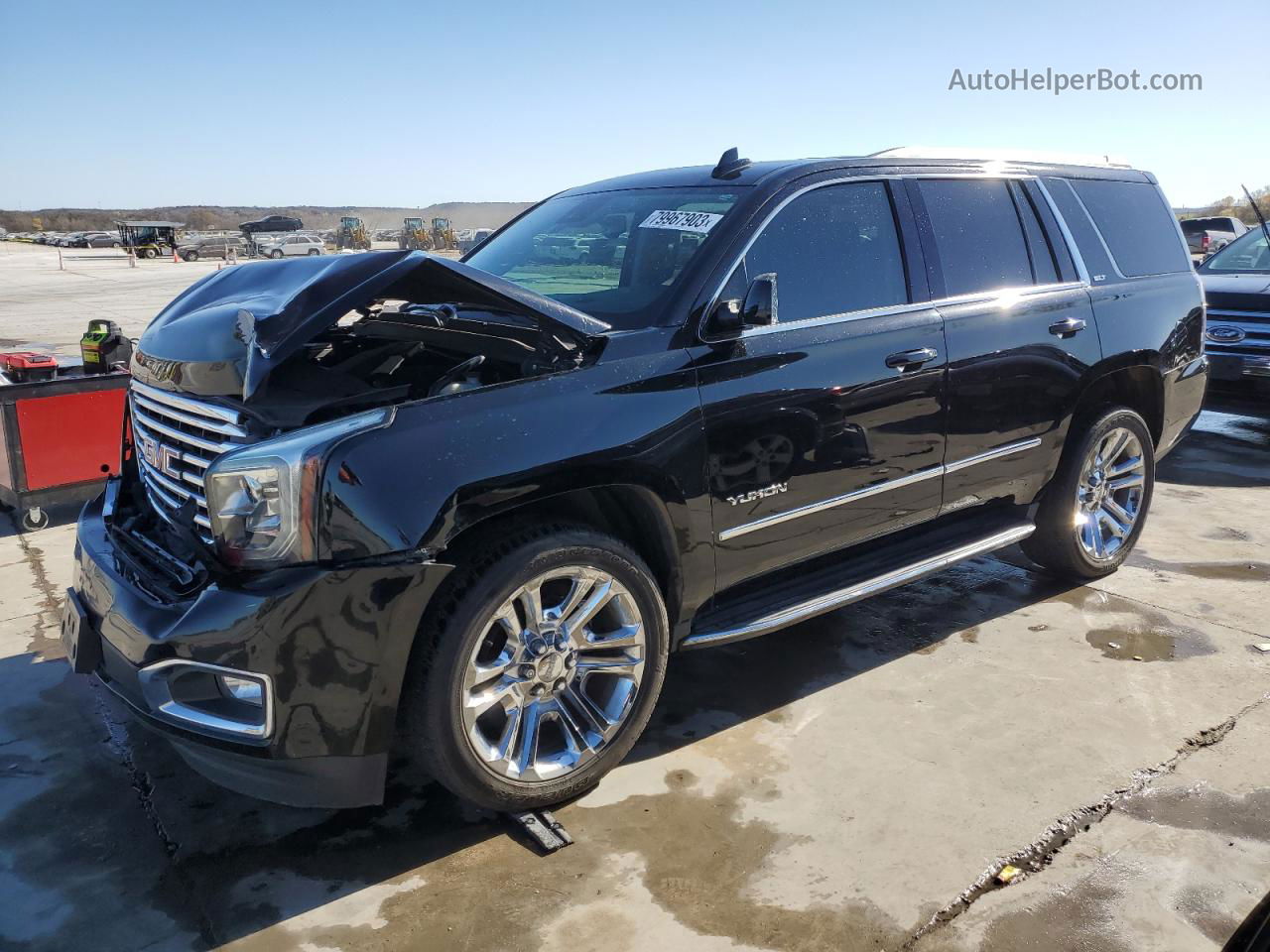 2020 Gmc Yukon Slt Black vin: 1GKS1BKC3LR153033