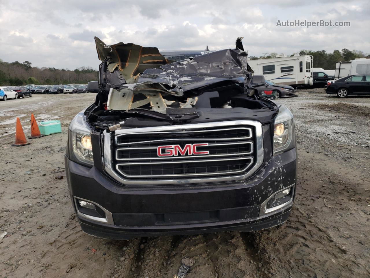 2017 Gmc Yukon Slt Серый vin: 1GKS1BKC4HR212257