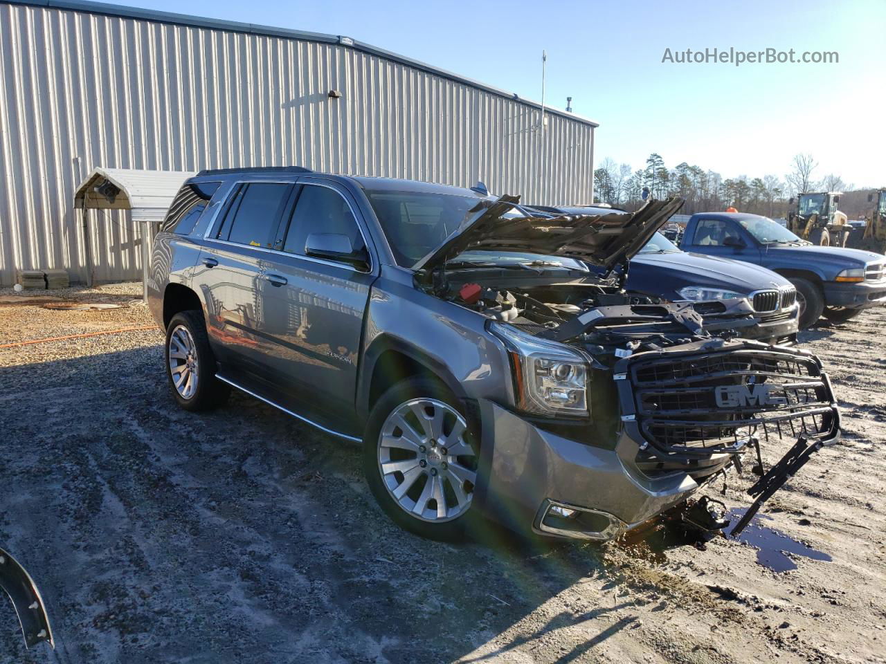 2020 Gmc Yukon Slt Серый vin: 1GKS1BKC4LR144311