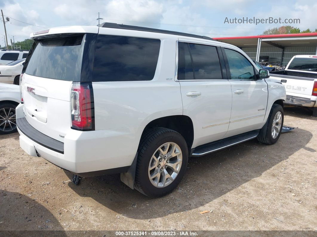 2017 Gmc Yukon Slt White vin: 1GKS1BKC5HR165448